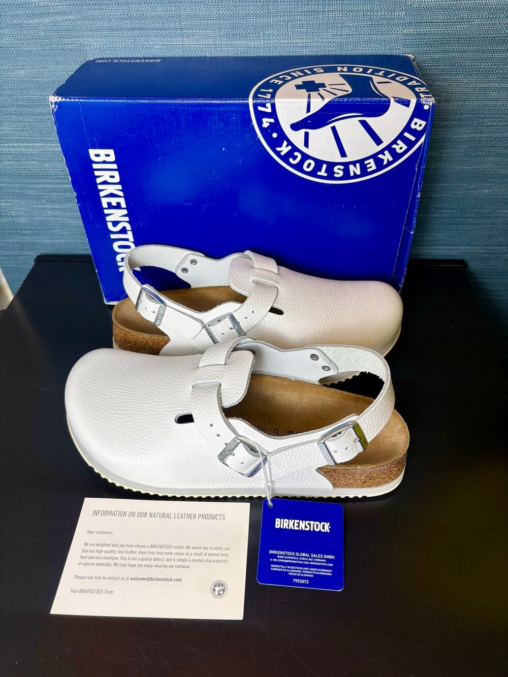 NIB - Birkenstock Tokio Prof. Leather Clog - Size 42 (9/11)